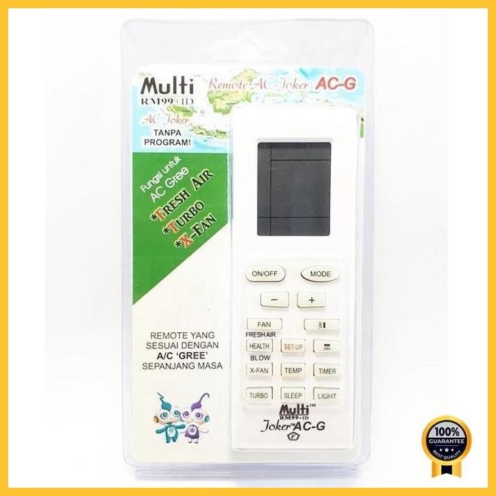 REMOT AC JOKER UNTUK MERK GREE adind_77