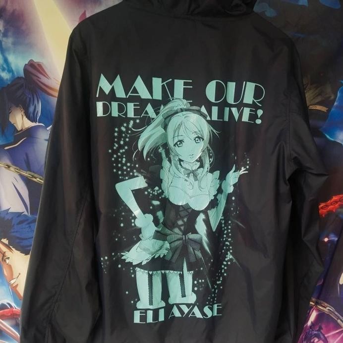 JAKET PARASUT WINDBREAKER SCHOOL IDOL PROJECT LOVE LIVE ANIME COSPA