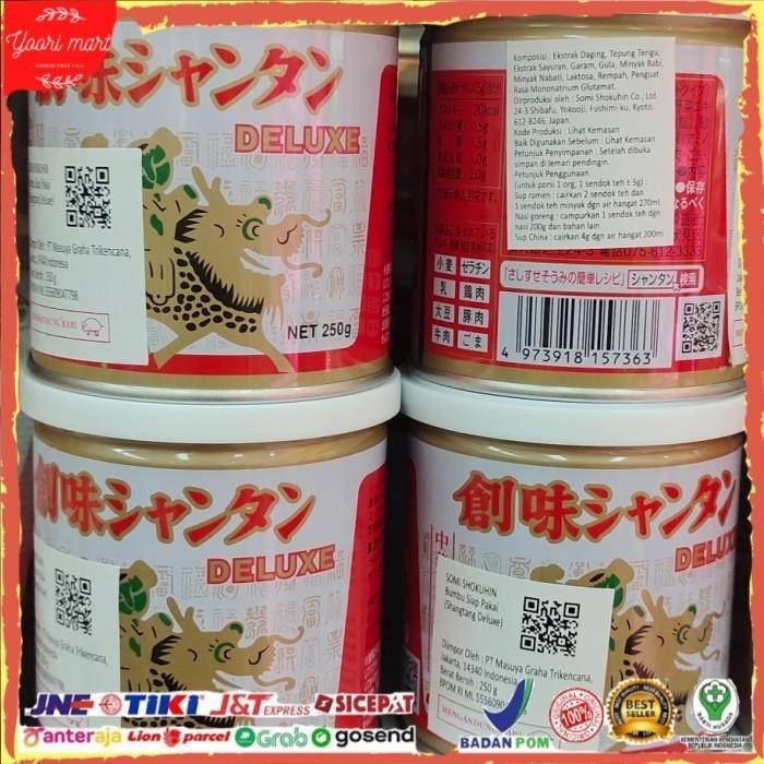 

Somi Shantan Deluxe Soup base bumbu ramen Sup impor Jepang enak 250 ml Kualitas Terbaik