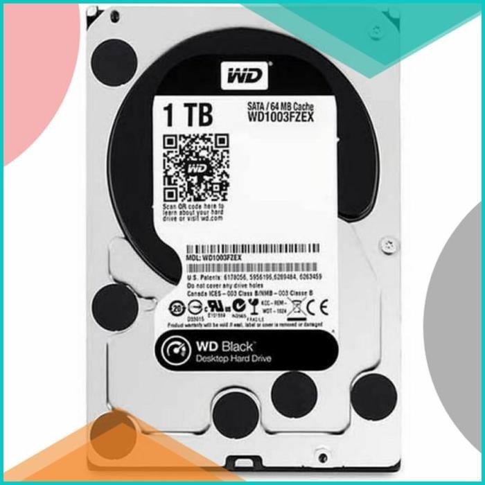 WD CAVIAR BLACK 1TB HDD INTERNAL PC WD1003FZEX (3.5 inch) 8JVLZ4 s