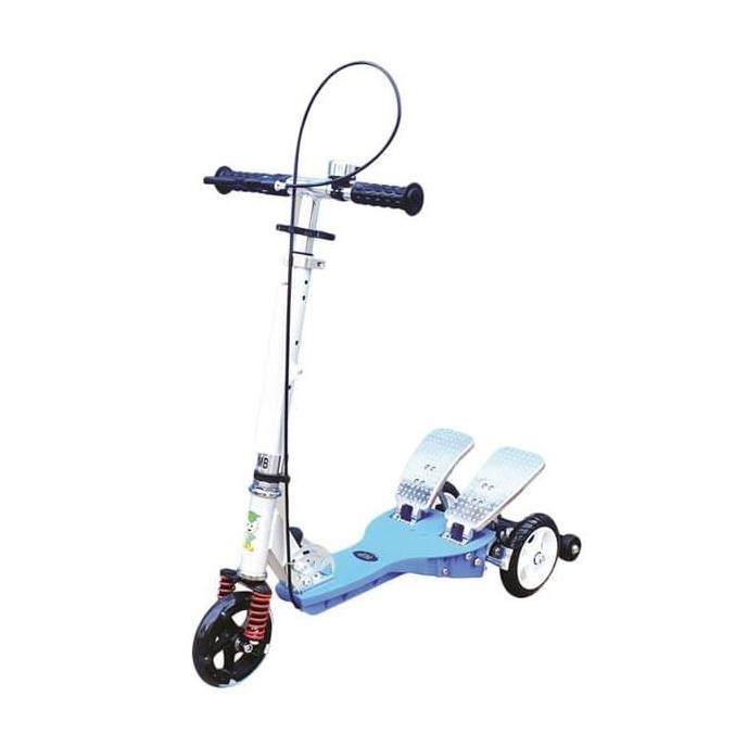 Skuter Pedal RMB QY11AP/Scooter Injak/Scooter/Otopet Warna Biru