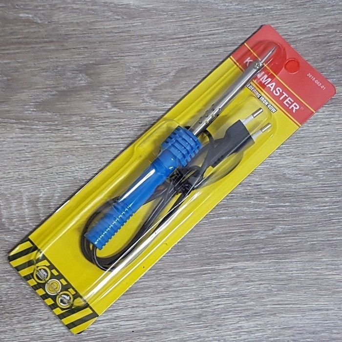 Kualitas terbaik] Solder Kenmaster 40 Watt 40W W Alat Listrik Soldering Iron Timah Murah