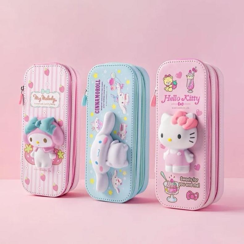 

Ghs-55 Kotak Pensil Sanrio 2 Tingkat Tempat Pensil Sanrio Pensil Case Sanrio Squishy Terlaris