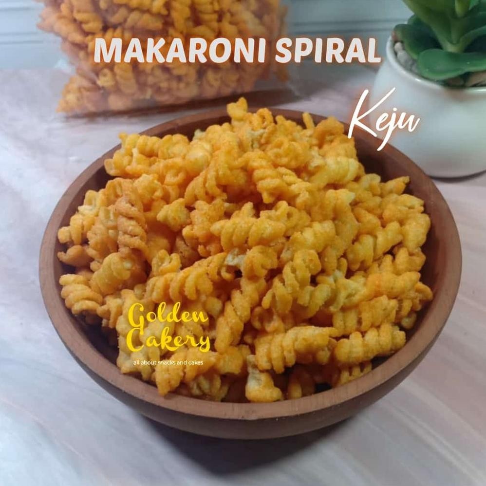 

g-24 Pasta Makaroni Spiral Viral Gurih Renyah - 500 GRAM Berkualitas