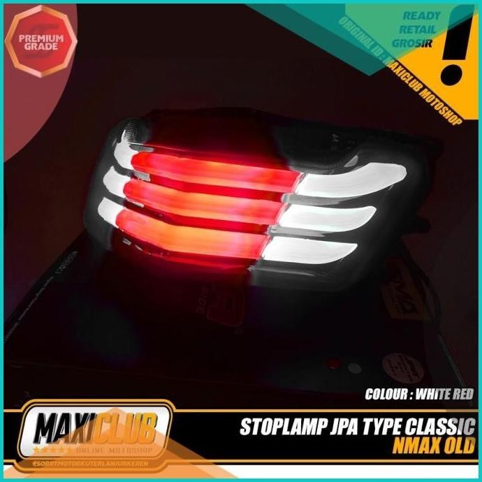 Variasi Nmax Lampu Stop JPA Stoplamp JPA Tube Led Merah Mika Smoke 8JV