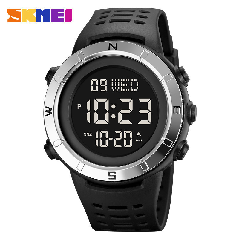 JM- SKMEI Jam Tangan Pria Digital Sport Watch Alarm Waterproof LED Light - 2015 / jam tangan pria/ja