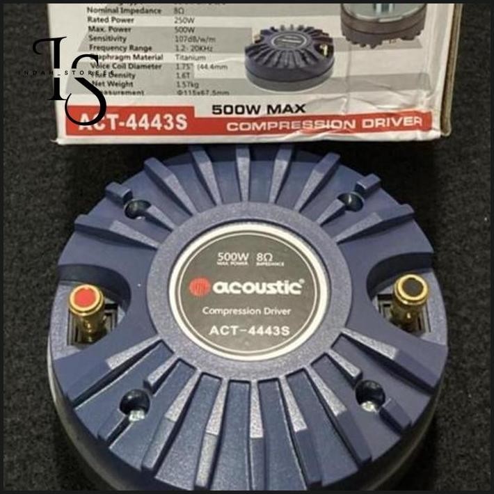 [ACOUSTIC - D443S] DRIVER TWEETER ACOUSTIC PA44 500 WATT indah_storeee