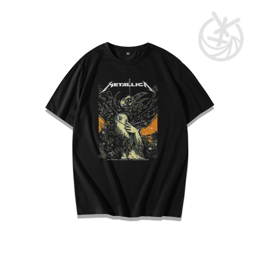 Kaos pria distro keren| Baju pria distro| Kaos pria keren terbaru| Kaos Metal Metalica Vol 1035