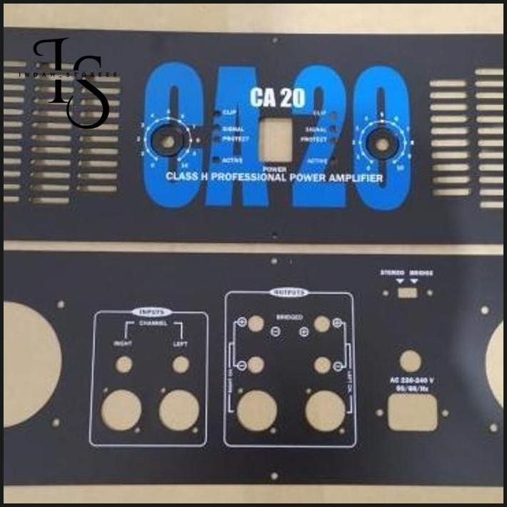 PLAT PANEL POWER CA 20 BAHAN TEBAL indah_storeee