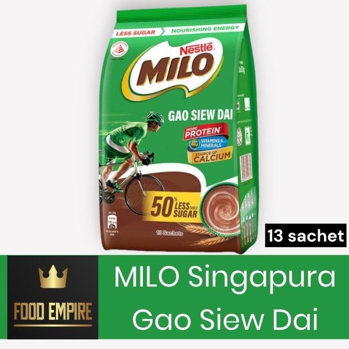 

MILO Singapore | Milo Gao Siew Dai | 50 % Less Sugar