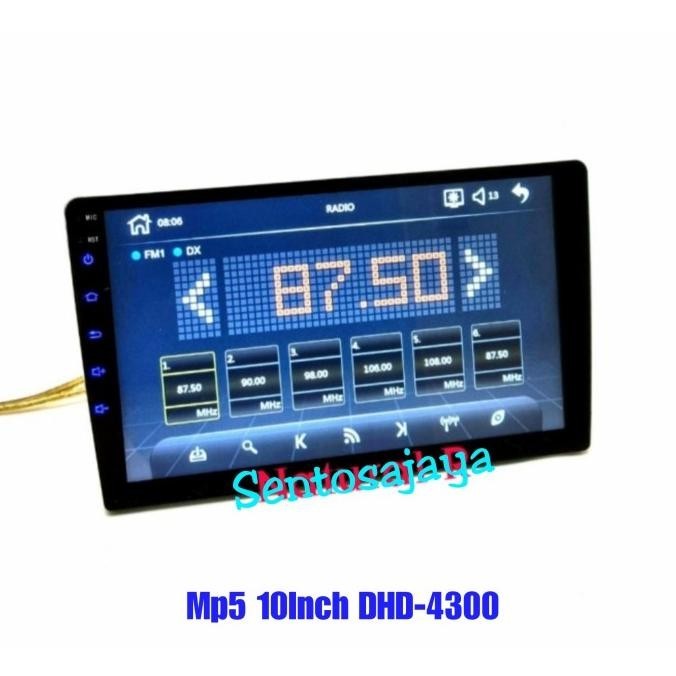 Head Unit Mp5 10 Inch Dhd-4300 Deckless Mirrorlink