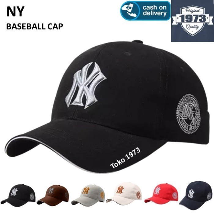 Baseball Cap : Ny - Topi Baseball