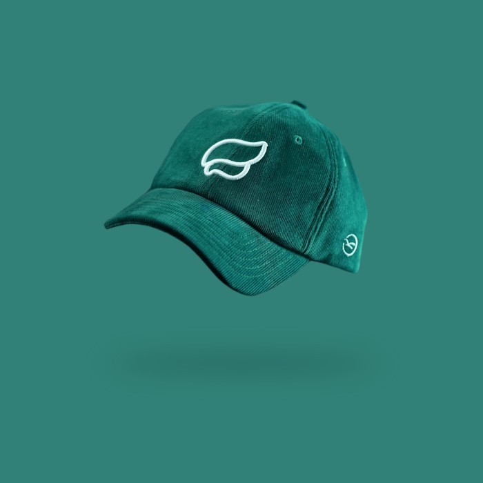 "Feeling Corduroy - Green" - Polo Caps Feels.Co - Topi