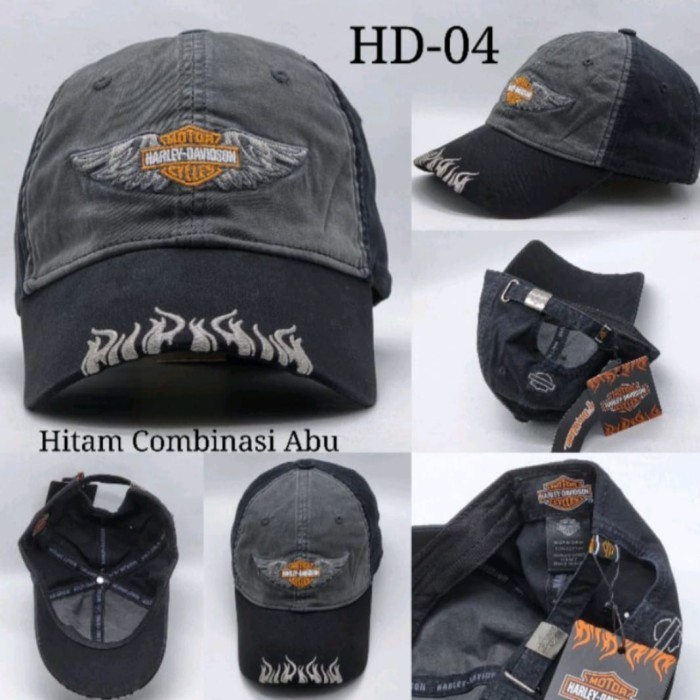 Topi Baseball Original Import Topi Bermotor Harley Davidson