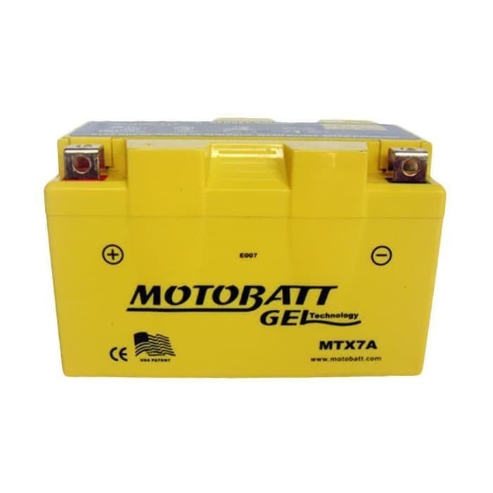 Aki Motor Bajaj Pulsar Ns 200 Motobatt Mtx7A Aki Kering/Aki Gel