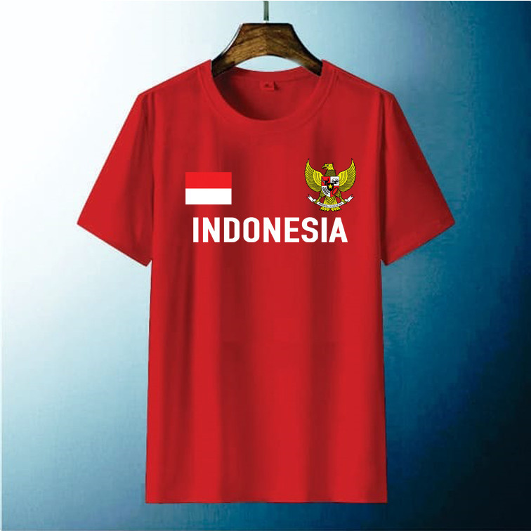 Kahos Merahputih Koos Merput Lengan Pendek Kekinian Atasan Merah Putih Wanita Promo Merdeka Kaoss Ba