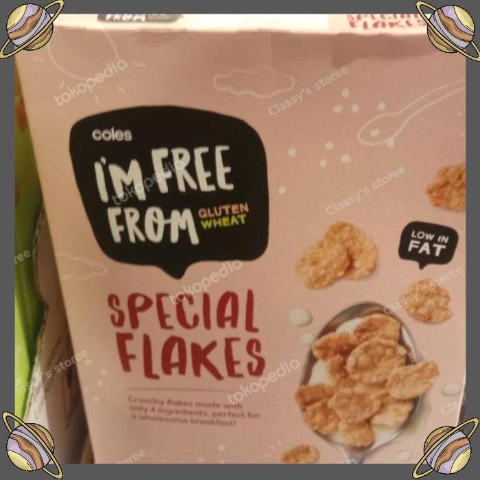 

[CLS] COLES SPECIAL FLAKES/CORN FLAKES 375 GR/SEREAL