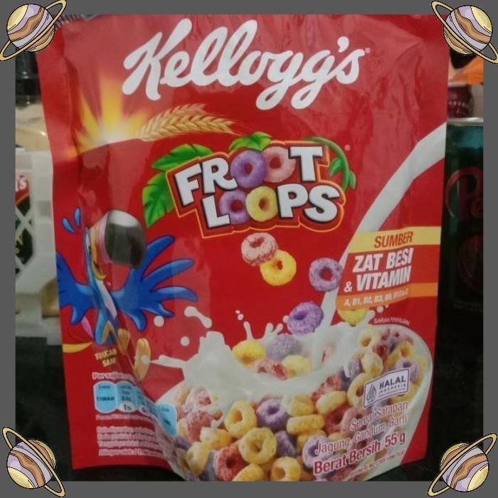 

[CLS] KELLOGS FROOT LOOPS 55 GR/SEREAL SARAPAN JAGUNG