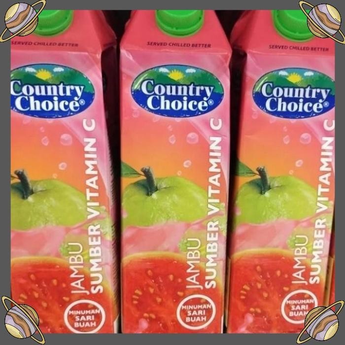 

[CLS] COUNTRY CHOICE MINUMAN SARI BUAH/GUAVA JUICE 1 LITER