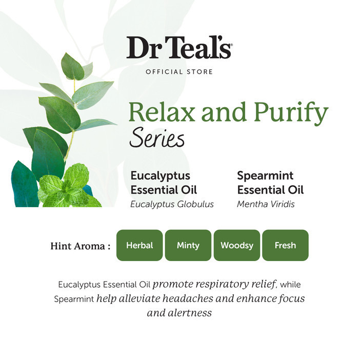 Dr Teal'S Deodorant Magnesium - Eucalyptus & Spearmint Oil 75Ml