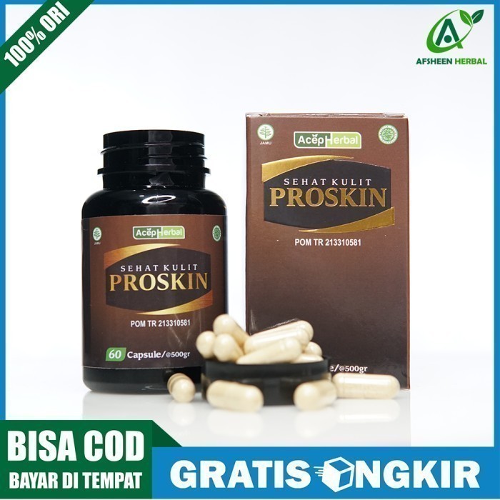 Obat Untuk Bisul - Bisul Di Ketiak - Bisul Bernanah - Proskin Kapsul