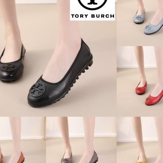 Tory Flat Leather / Sepatu Wanita Tory