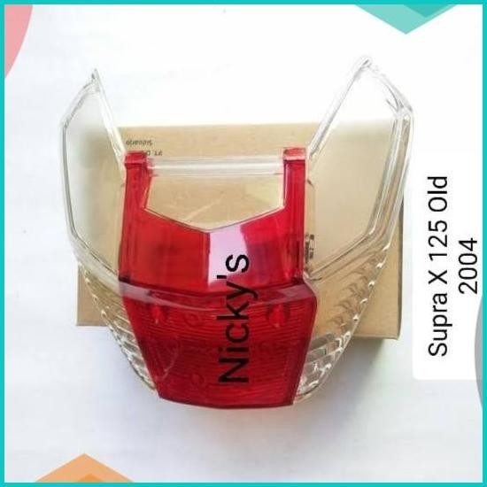 Kaca Mika Lampu Sein Stop Belakang Supra X 125 Lama Dop1 2004 2005 TGP