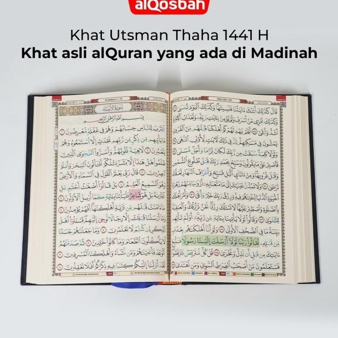 

Al-Quran Tilawah Mushaf Madinah Alqosbah Alquran Utsmani Tajwid Warna BS09