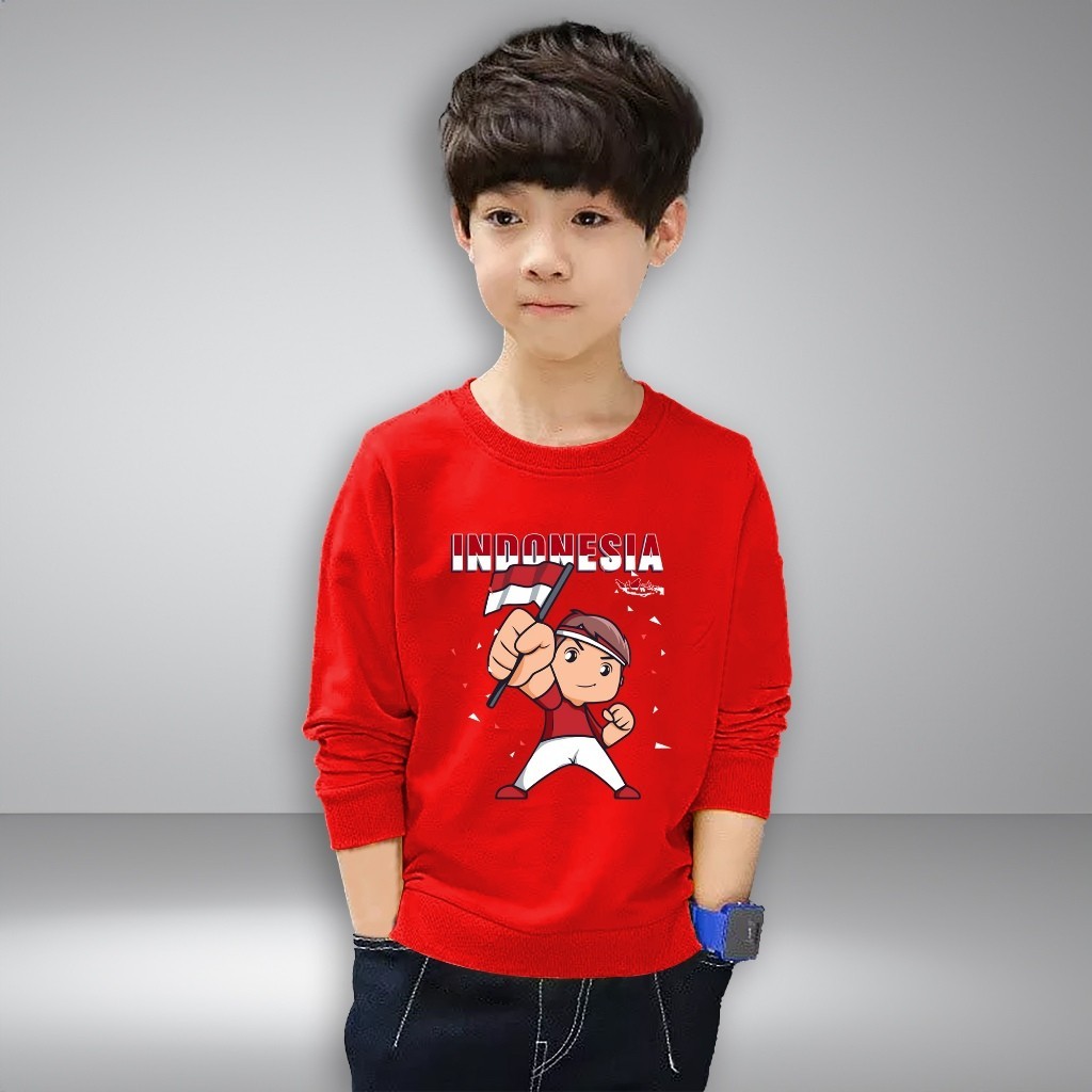 baju merah putih agustusan kaos 17 agustus 2024 kaos hut ri kaos kemerdekaan anak kaos agustusan