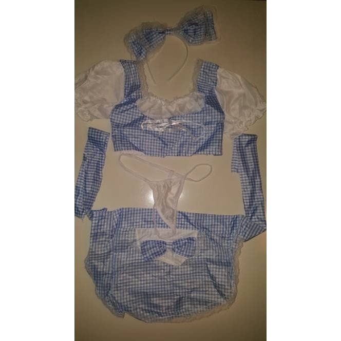 EKSLUSIF sexy lingerie maid princess dress