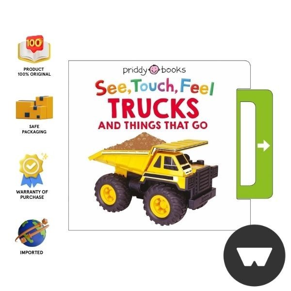 Priddy Books - See, Touch, Feel: Trucks