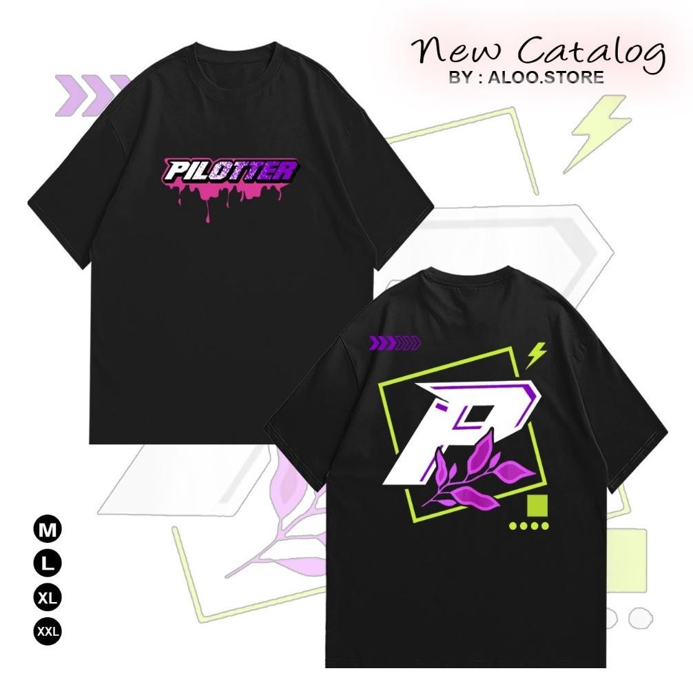 Promo Kaos Pilotter P New Original Pilotter P Article Terbaru Voll 4 Baju Anak Dewasa Pria Wanita