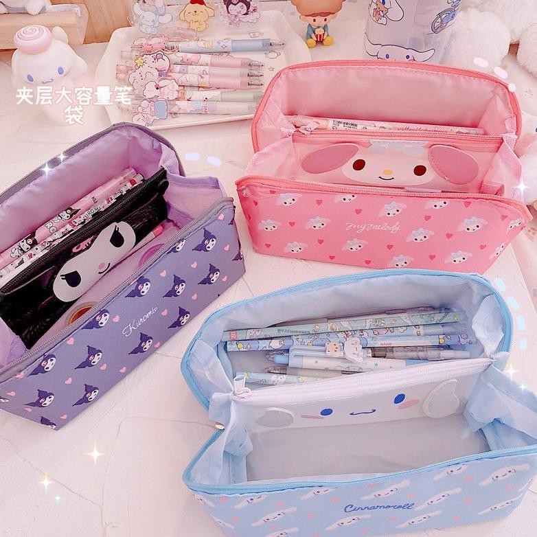 

Gc27 Kotak Pensil Lipat Bentuk Kotak Seleting Estimasi Ukuran 18X8X8Cm Cuci Gudang