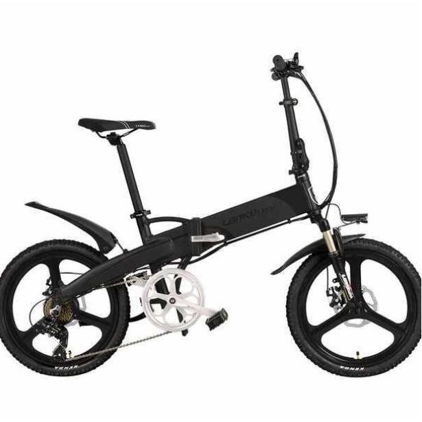 PROMOOO SEPEDA LIPAT LISTRIK ELEKTRIK G660 HITAM GREY READY STOCK LANKELEISI