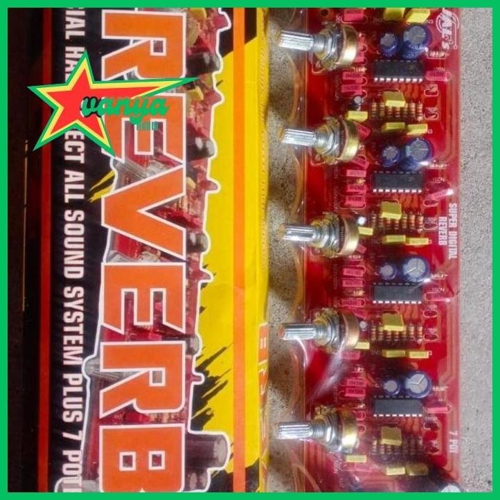 PROMO KIT REVERB ECHO 7 POTENSIO JAL / Kit Reverb vanya__77