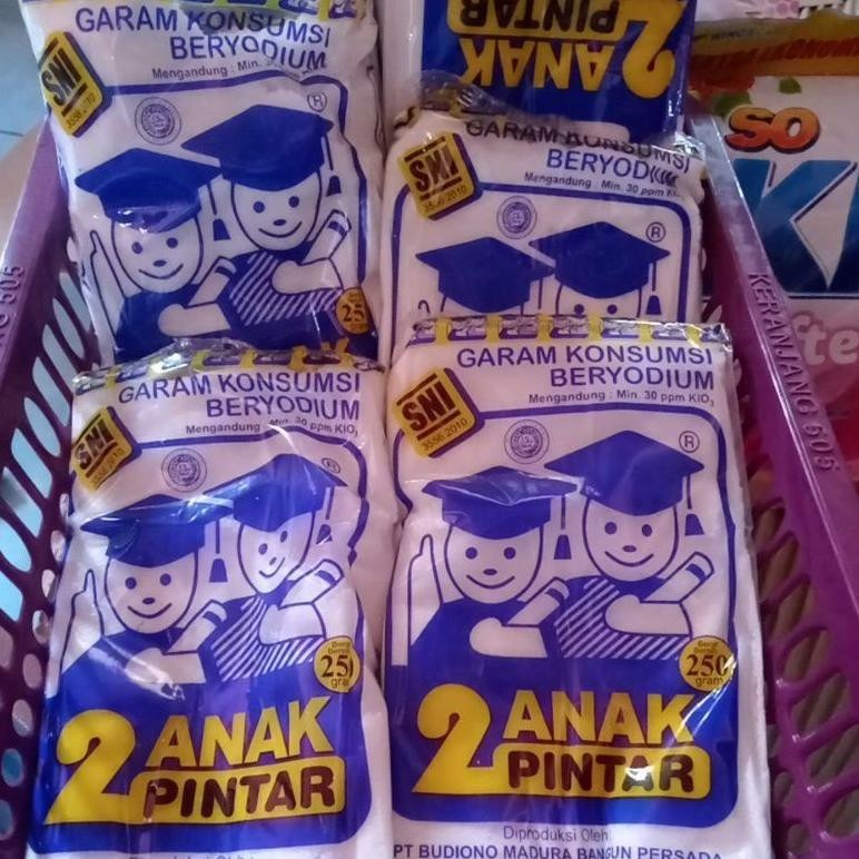 

Garam Beryodium Cap 2 Anak Pintar Kemasan 250g