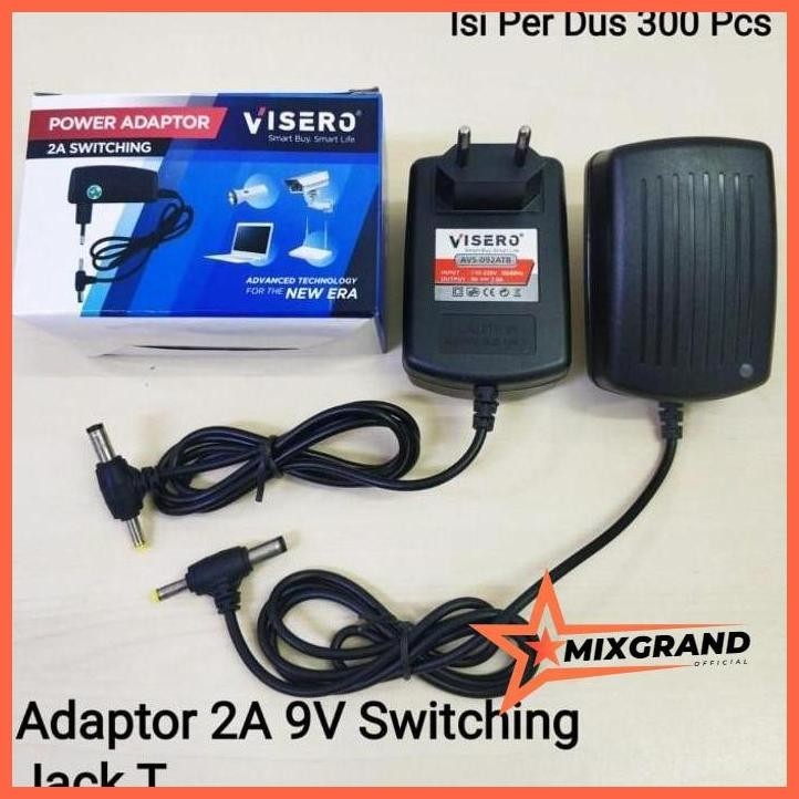 Adaptor 9 Volt 2 Ampere Visero mixgrand