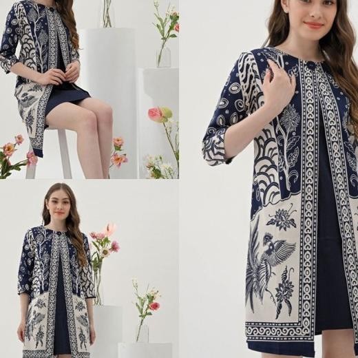 Ea Dress Wanita Dress Batik Wanita Jumbo Cheongsam Merah Couple