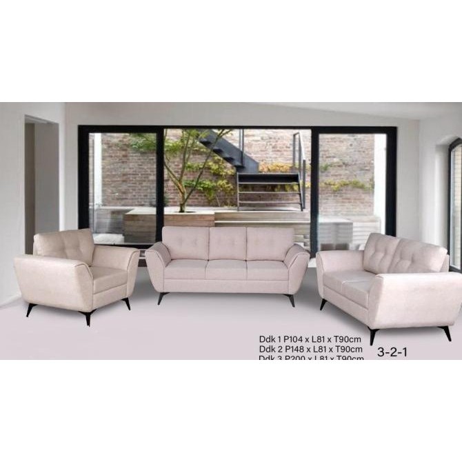 Sofa Minimalis 321 Seater modern | Sofa Tamu | Sofa ruang tamu |  ,