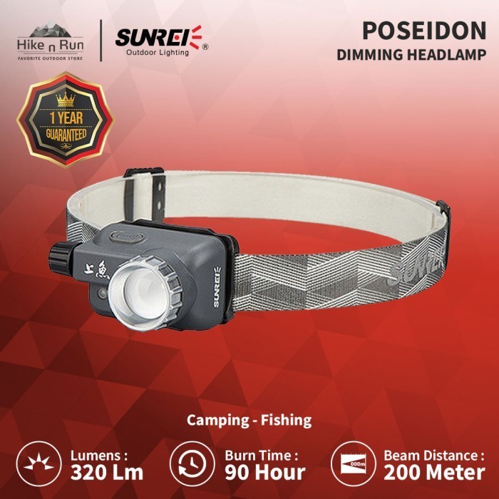HEADLAMP SUNREI POSEIDON ZOOM