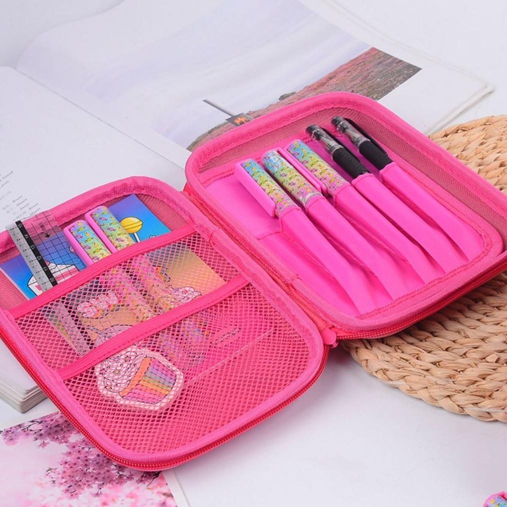 

Original Bg - Cod Tempat Kotak Pensil Anak-Anak Perempuan Laki Laki Gambar 3D Waterproof Tempat Penyimpanan Alat Tulis Mk912 He13