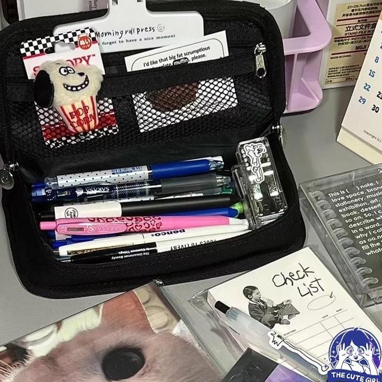 

TERLARIS tempat pensil alat tulis Jepang berkapasitas besar/kotak pensil Sederhana untuk Kapasitas Besar/tempat pensil aesthetic- Stazionario su-146