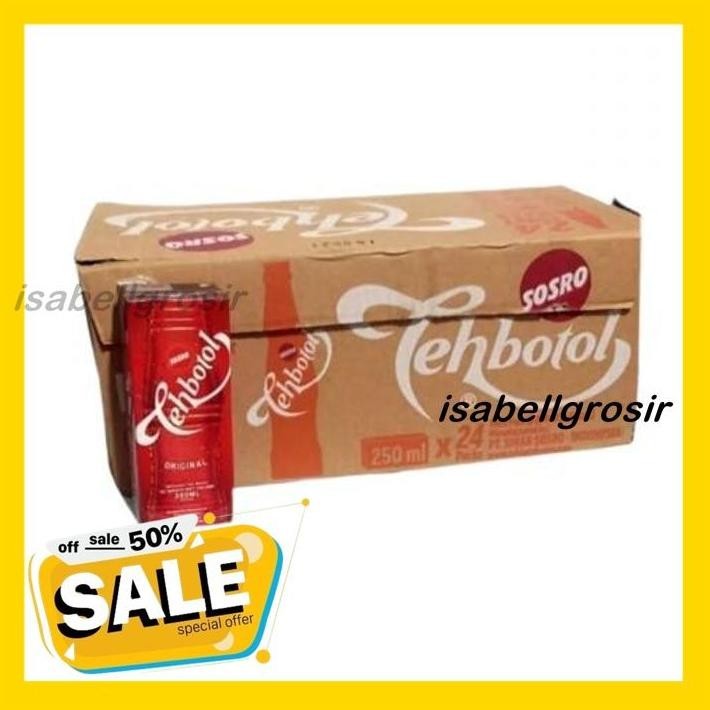 

TEH BOTOL SOSRO (ORIGINAL) 250 ML (24 PIECES)