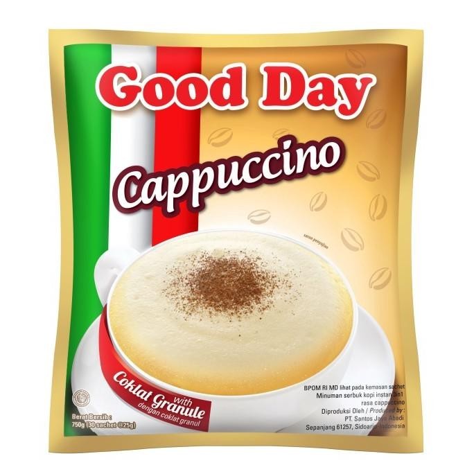 

Good Day Cappuccino (30 Sachet @25 G)