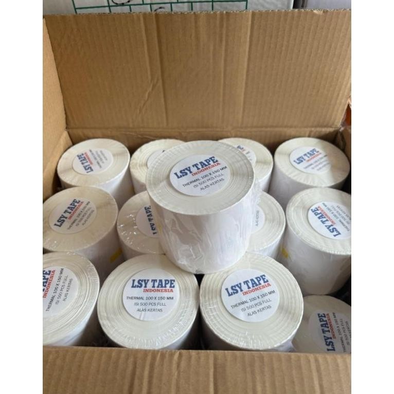 

Spesial Kertas Thermal Label Barcode 100 X 150 Mm A6 Isi 500 Lembar Garansi