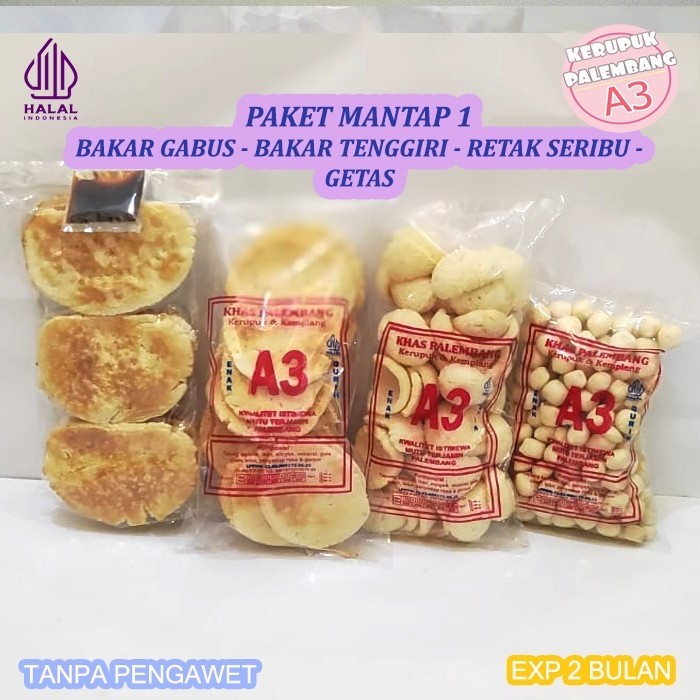 

PAKET MANTAP 1 BAKAR GABUS LONJONG BAKAR TENGGIRI RETAK SERIBU GETAS SUPER ASLI PALEMBANG