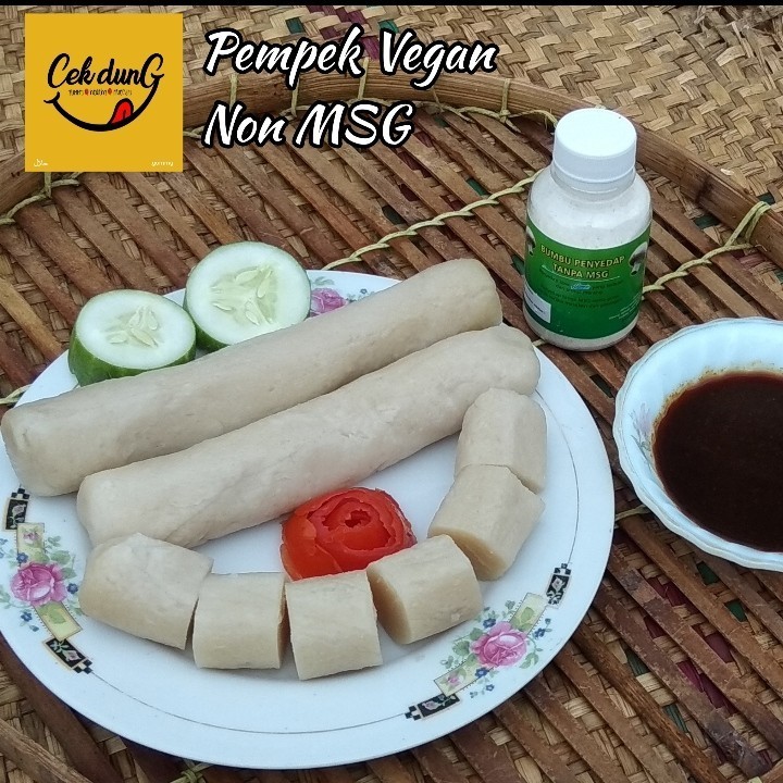 

PEMPEK VEGAN NON MSG - FROZEN FOOD - PEMPEK DOS LENJER BESAR PALEMBANG ASLI PALEMBANG