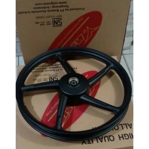 DFR Velg Racing VRossi Honda Kirana - Kharisma Tromol - Supra Fit New Tromol - Velg Set Depan Belaka