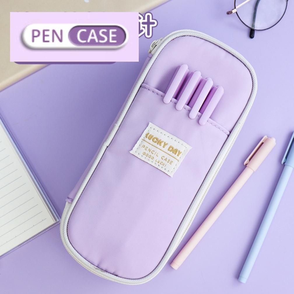

Viral Txs01 Pen Pencil Case Kotak Tempat Pensil Lucky Day Water Resistant Macaron Color Mkt Ty69