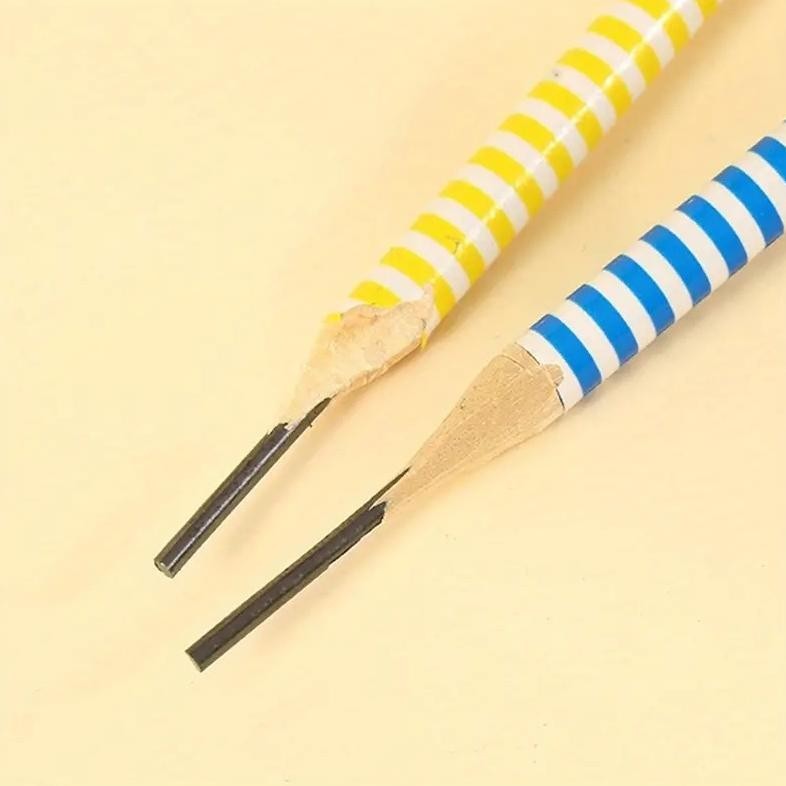 

fg-87 T&Y Pensil Karakter Kartun Cute Motif Garis Polkadot Pensil Karakter Penghapus Pensil Lucu Ada Penghapus 3D Pensil Fancy Unik Pensil Warna-Warni Untuk Souvenir Alat Tulis Sekolah TK SD Cartoon Pencil With Eraser Berkualitas